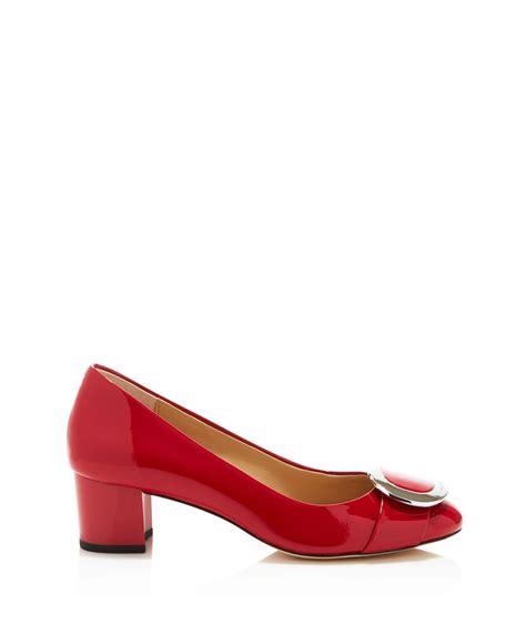 pauline mid pump michael kors red|Michael michael kors pauline mid pump + FREE SHIPPING.